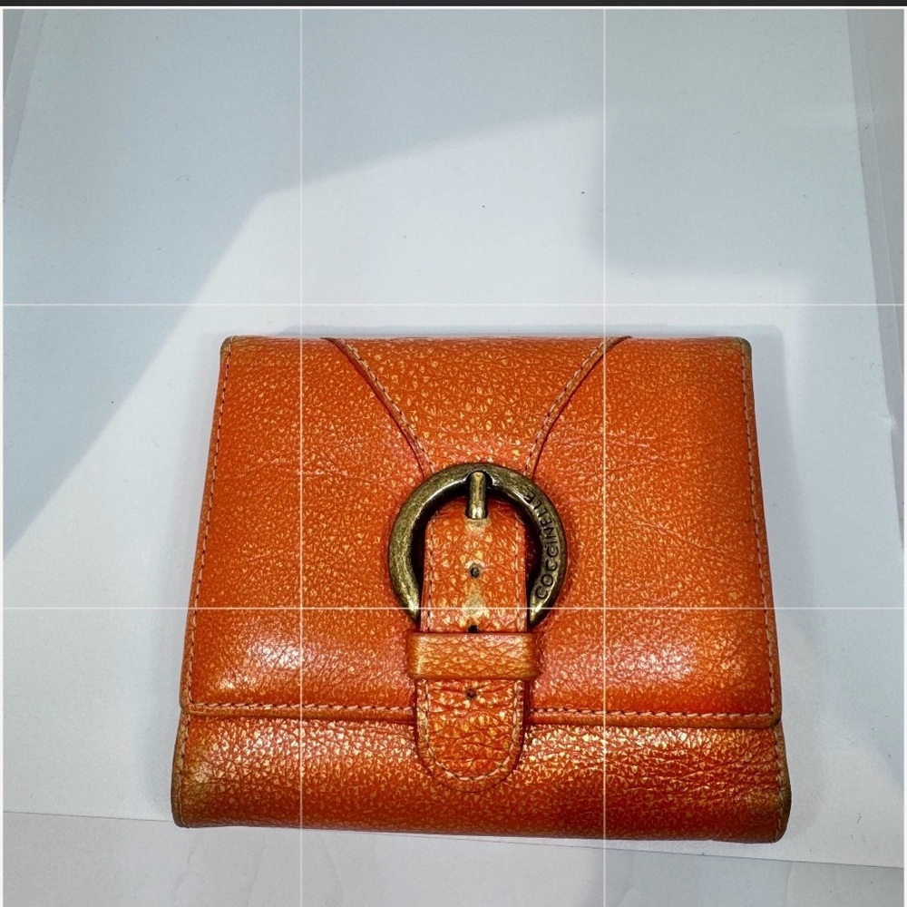 Coccinelle Orange Leather Women's Wallet